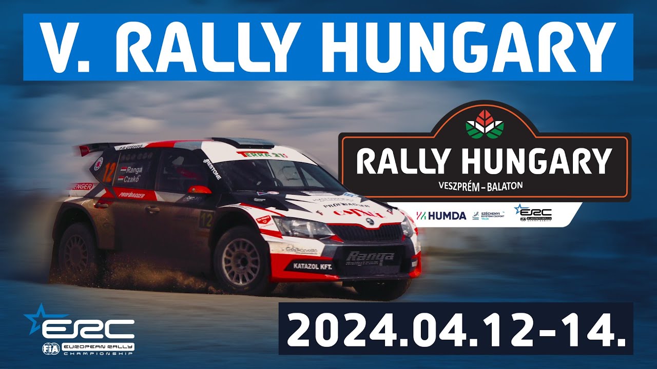 ERC V-Híd Rally Hungary 2024