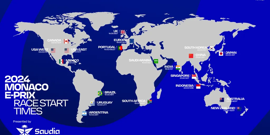 Formula E Round 8 2024 Monaco E-Prix main