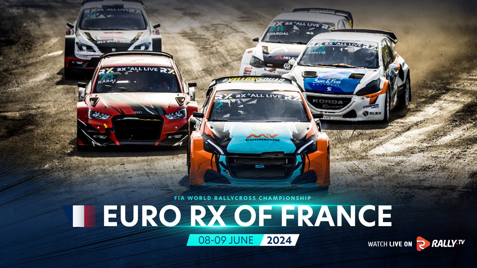 2024 France Rally Weekend Cancelled RX2e, Euro RX1, and Euro RX2 1