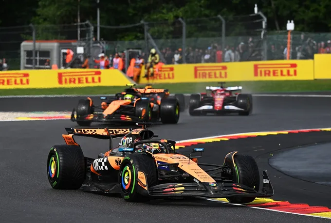 McLaren Dominate 2025 F1 Belgium GP 4