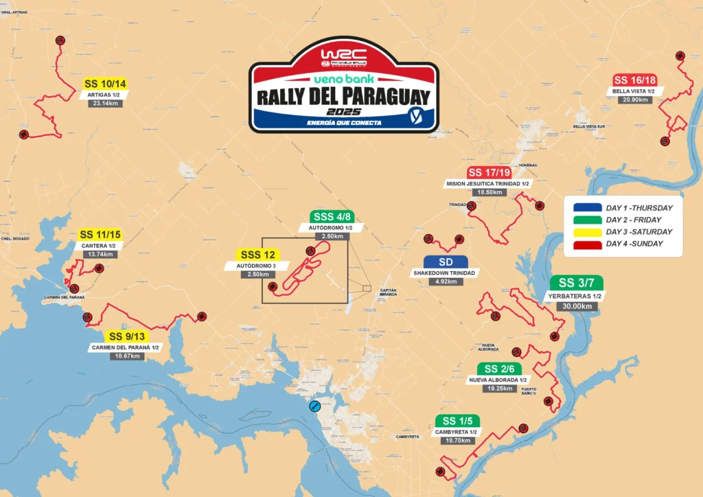 WRC Rally del Paraguay 2025