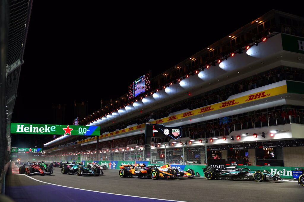 2025 F1 Las Vegas race results 1