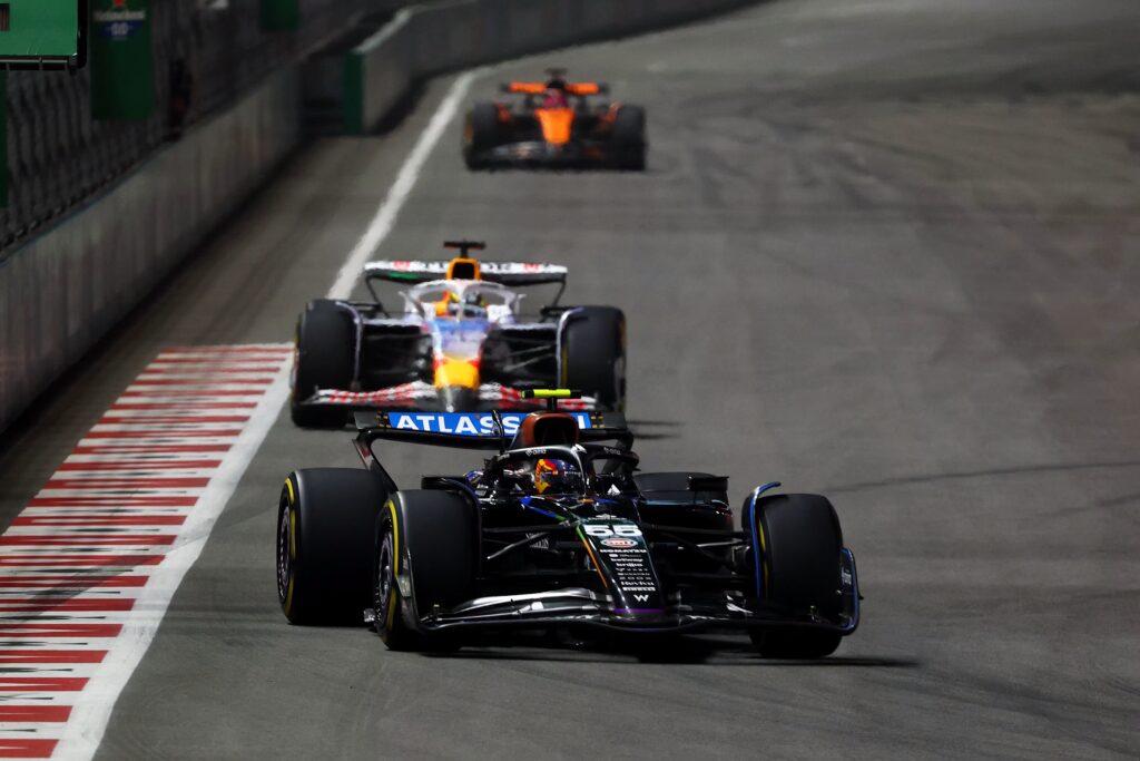 2025 F1 Las Vegas race results 1