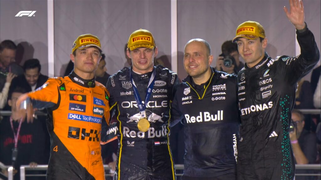 2025 F1 Las Vegas race results 1