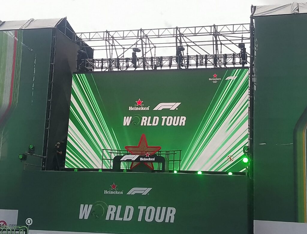 Heineken F1 Tour Cape Town 2025 schedule