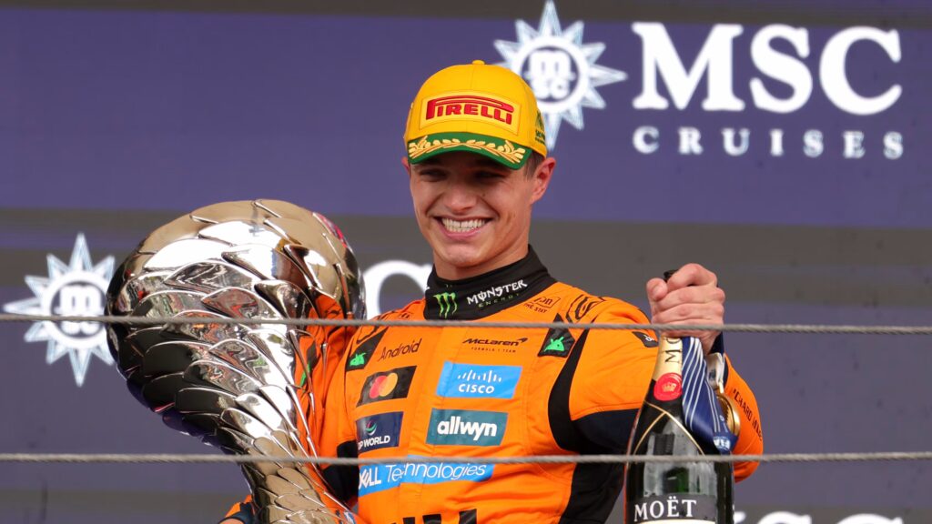 Lando Norris claimed the 2025 F1 Championship