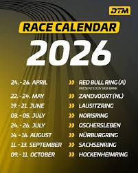 2026 DTM calendar