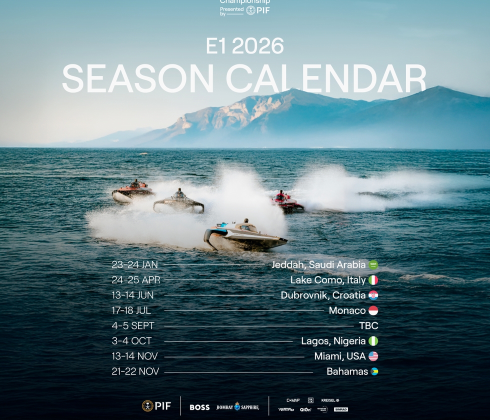 2026 E1 World Championship calendar