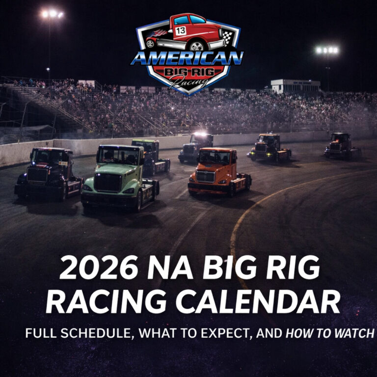 Big Rgn 2026 NA Big Rig Racing Calendar: Exciting Truck Racing!