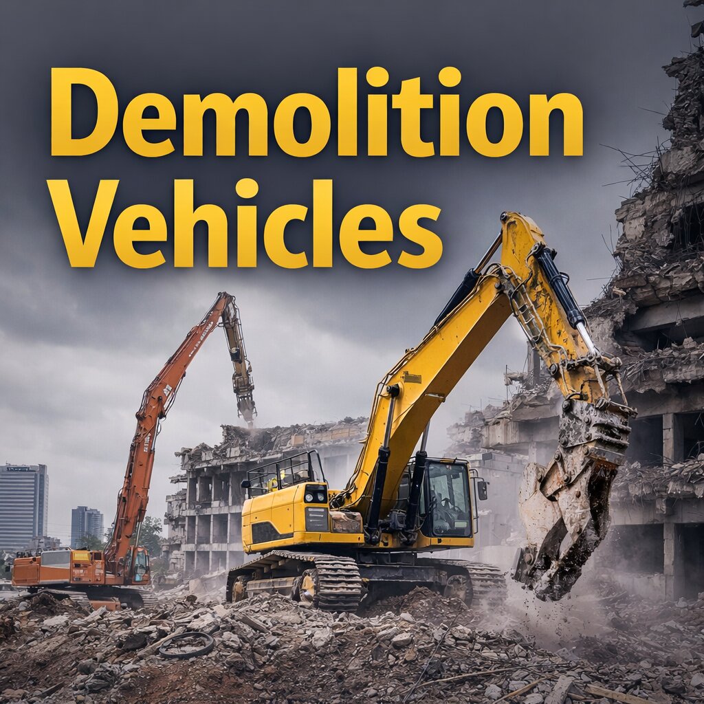 Demolition Vehicles: Types, Technology and Uses in South Africa