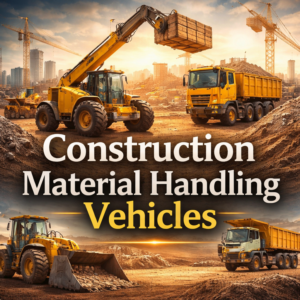 What Are Construction Material Handling Vehicles