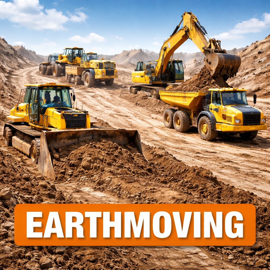 Types of Construction Vehicles