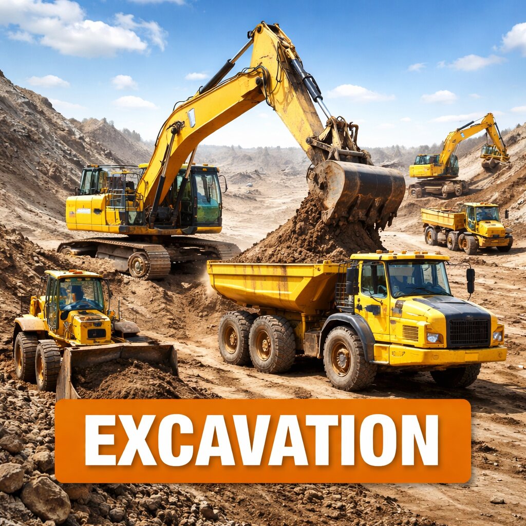 Types of Construction Vehicles