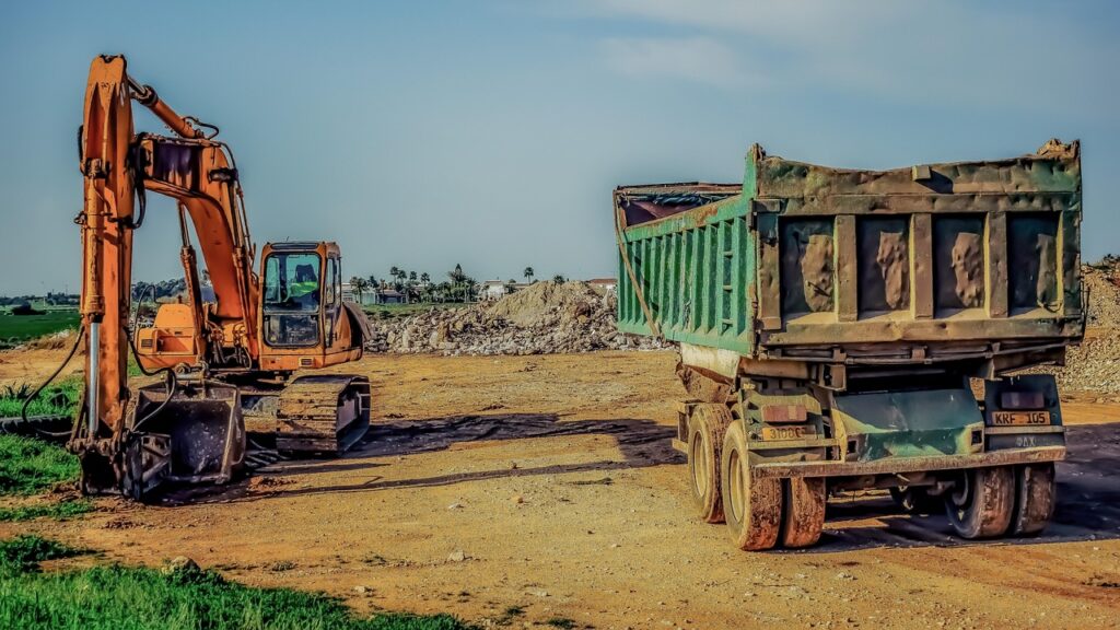 excavation vehicles 
