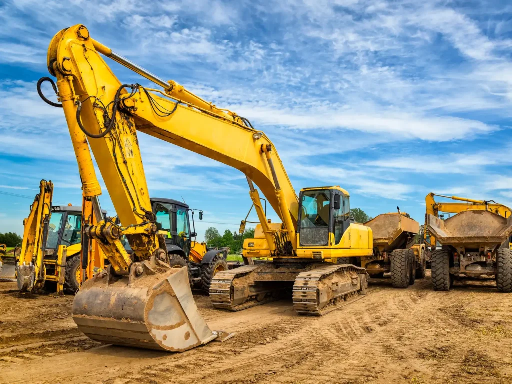 types of earthmoving vehicles 
