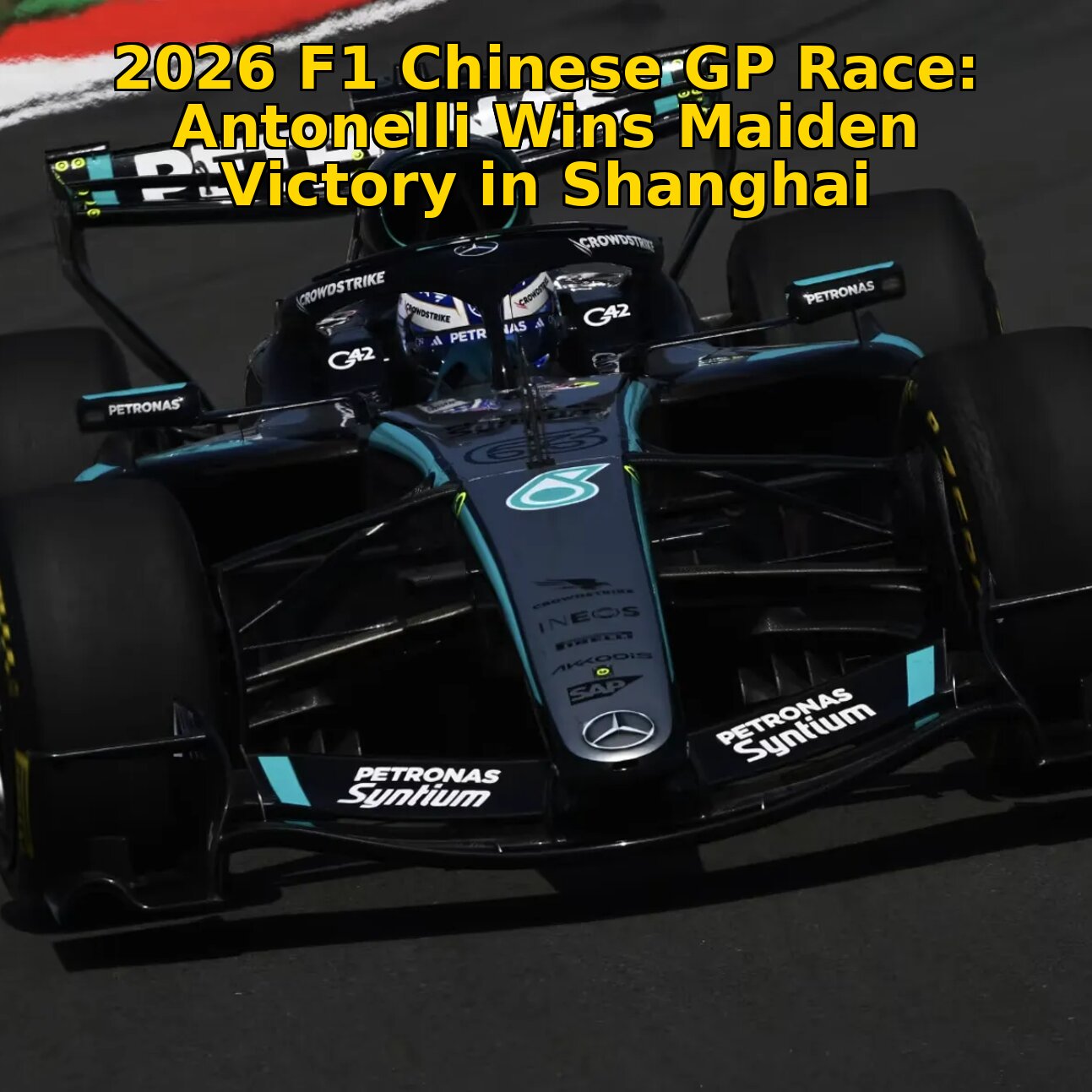 2026 F1 Chinese GP race results