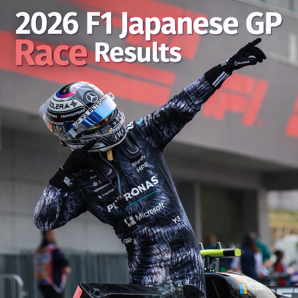 2026 F1 Japanese GP Race Results main