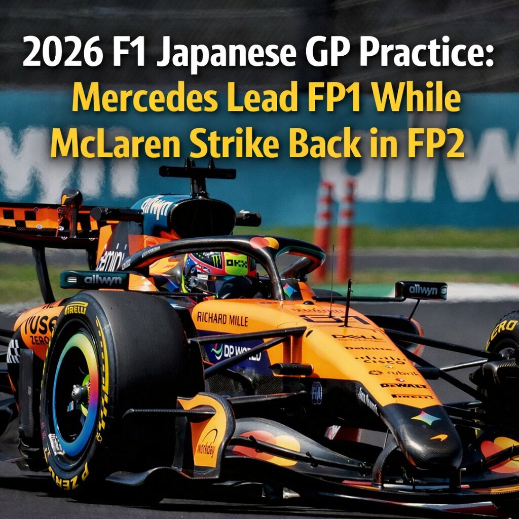 2026 F1 Japanese GP practice