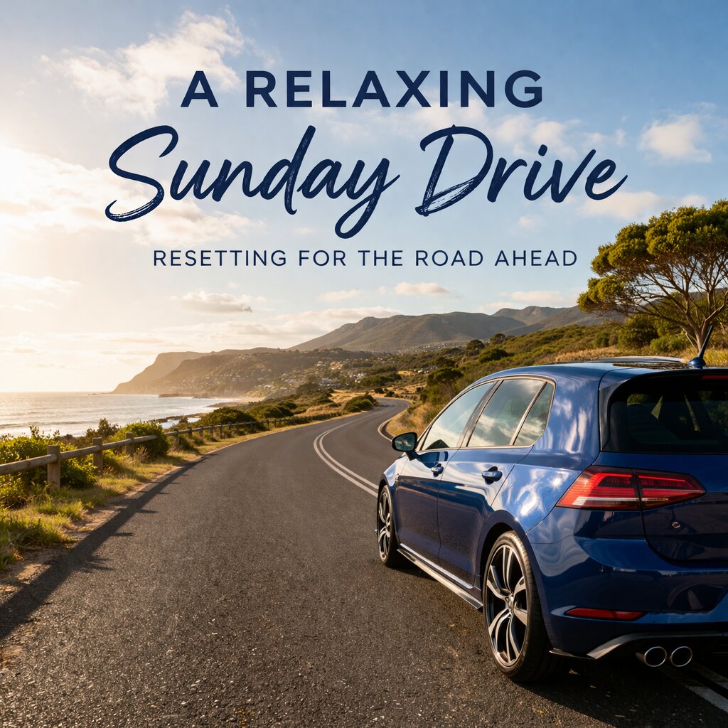 A Relaxing Sunday Drive: Resetting for the Road Ahead