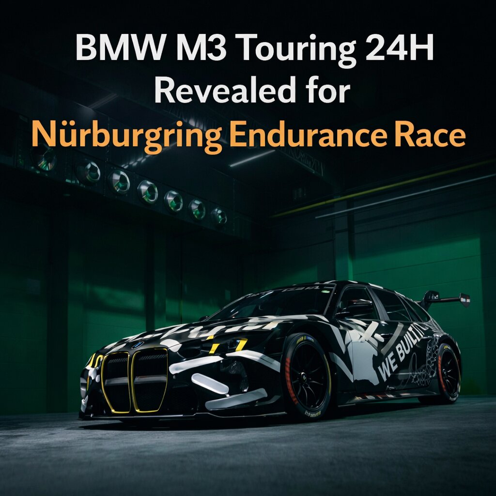 BMW reveals the M3 Touring 24H