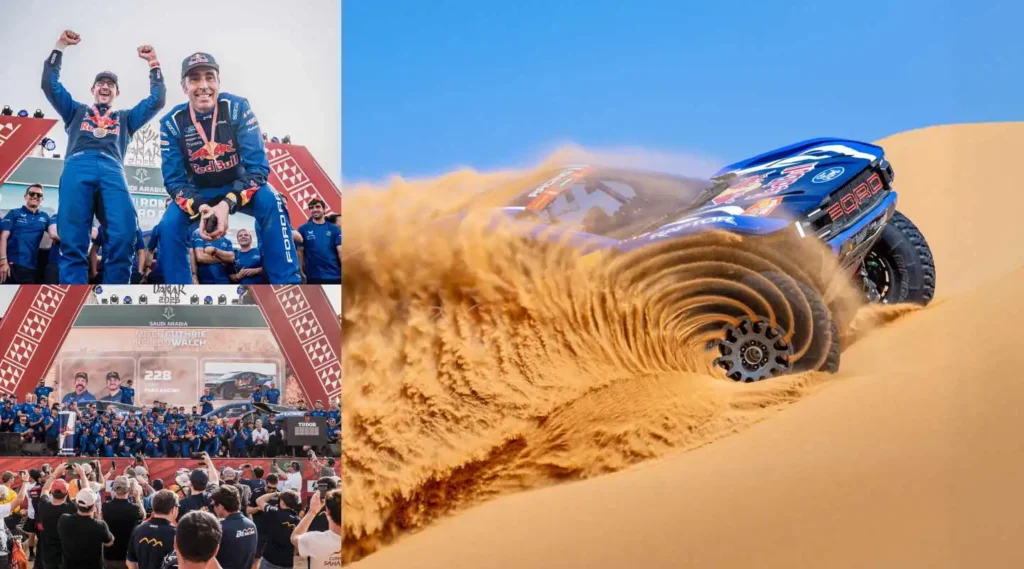 Dakar Rally 2026 Ford Racing secures double podium finish in Saudi Arabia 