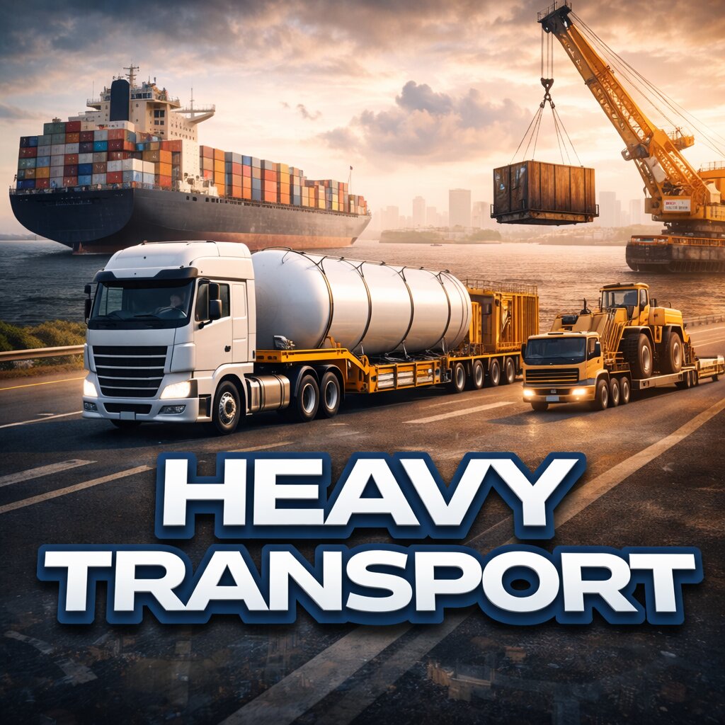 Heavy Transport cargo vehicles