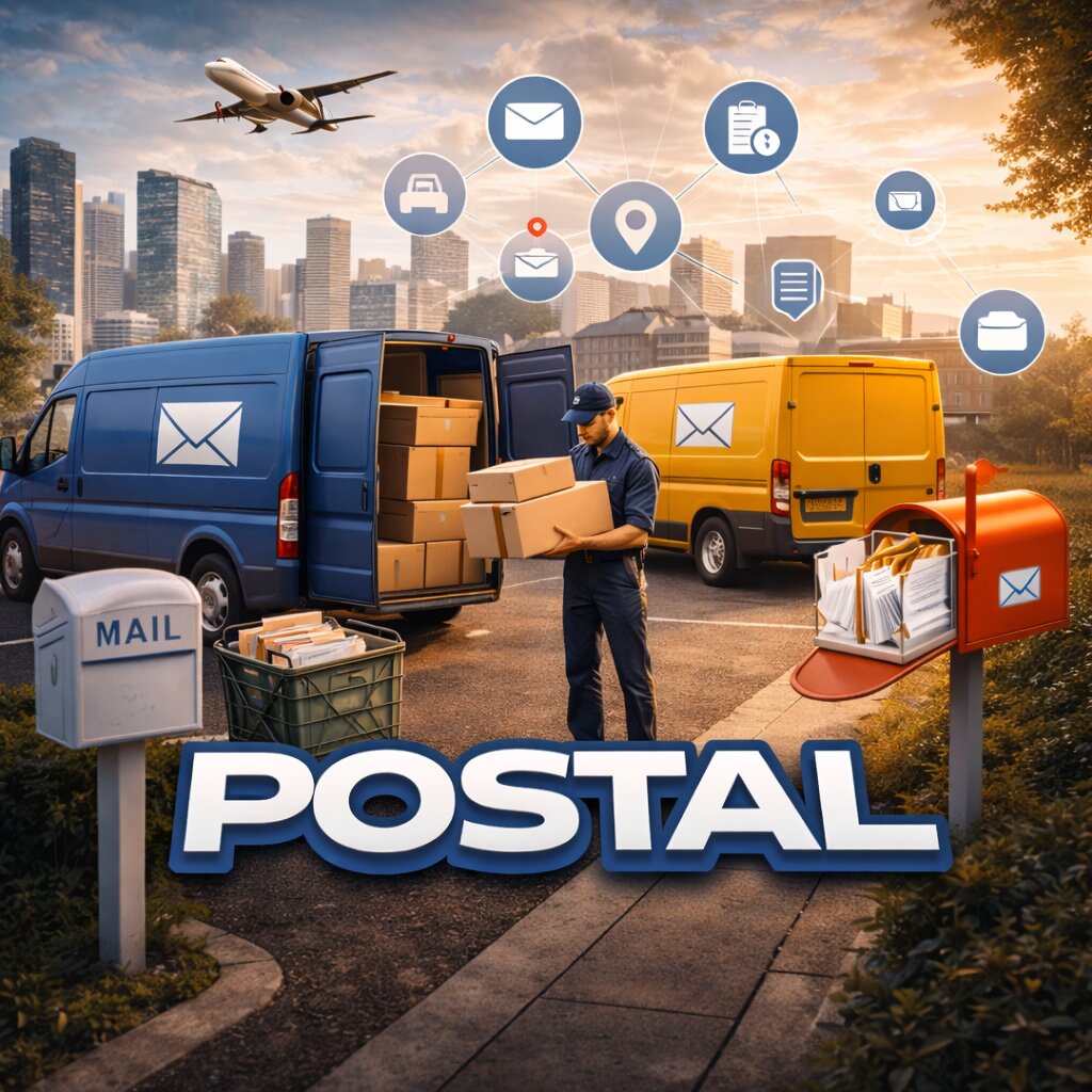 Postal cargo vehicles