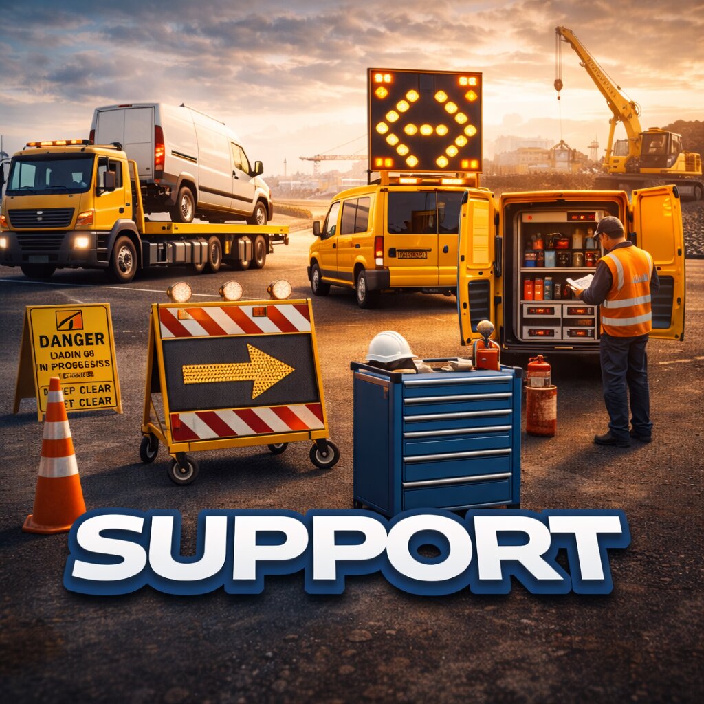 Support cargo vehicles