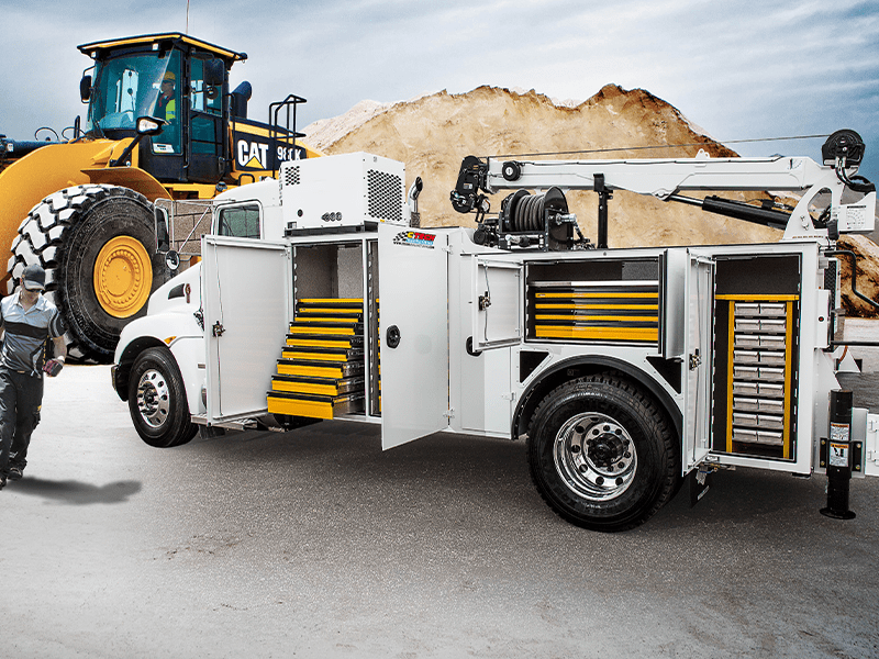 construction support vehicles 