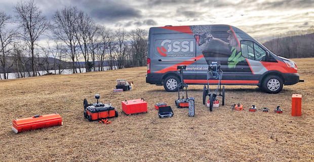 construction surveying vehicles