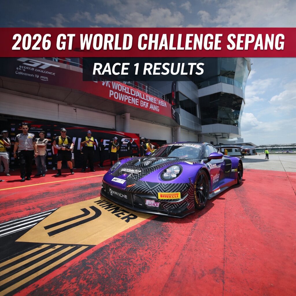 2026 GT World Challenge Sepang Races