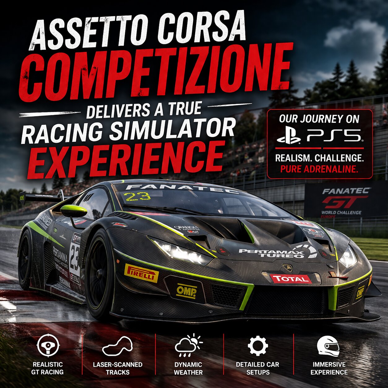 Assetto Corsa Competizione Delivers A True Racing Simulator Experience