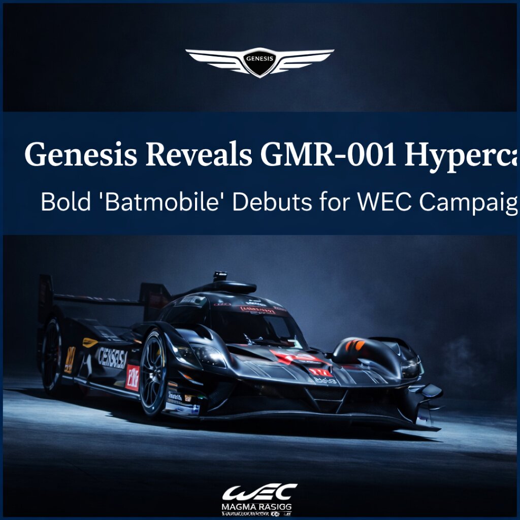 Genesis GMR-001 Hypercar Revealed With Striking ‘Batmobile’ Design main