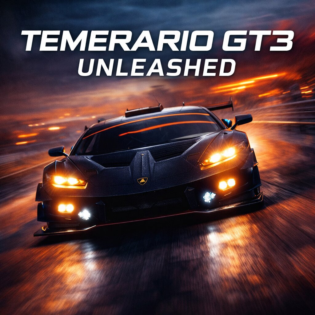 Lamborghini Temerario GT3 From Road Icon to Racing Machine