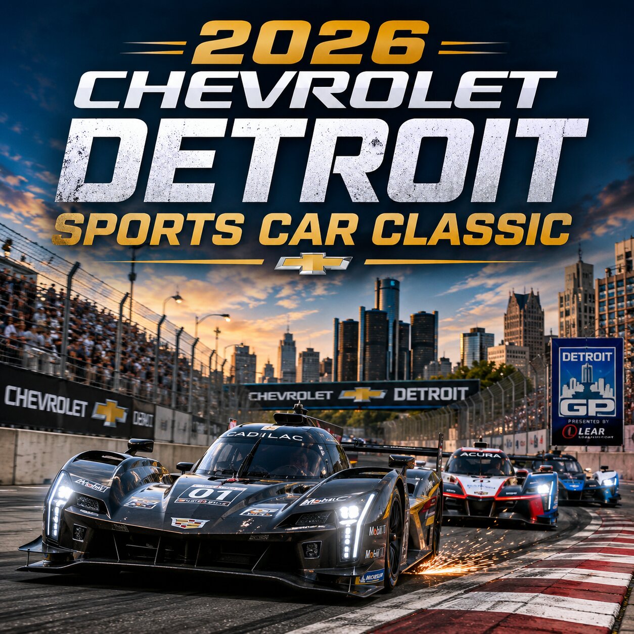 2026 Chevrolet Detroit Sports Car Classic