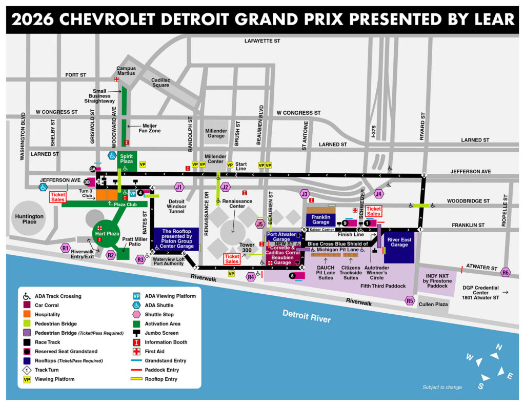 2026 IndyCar Chevrolet Detroit GP