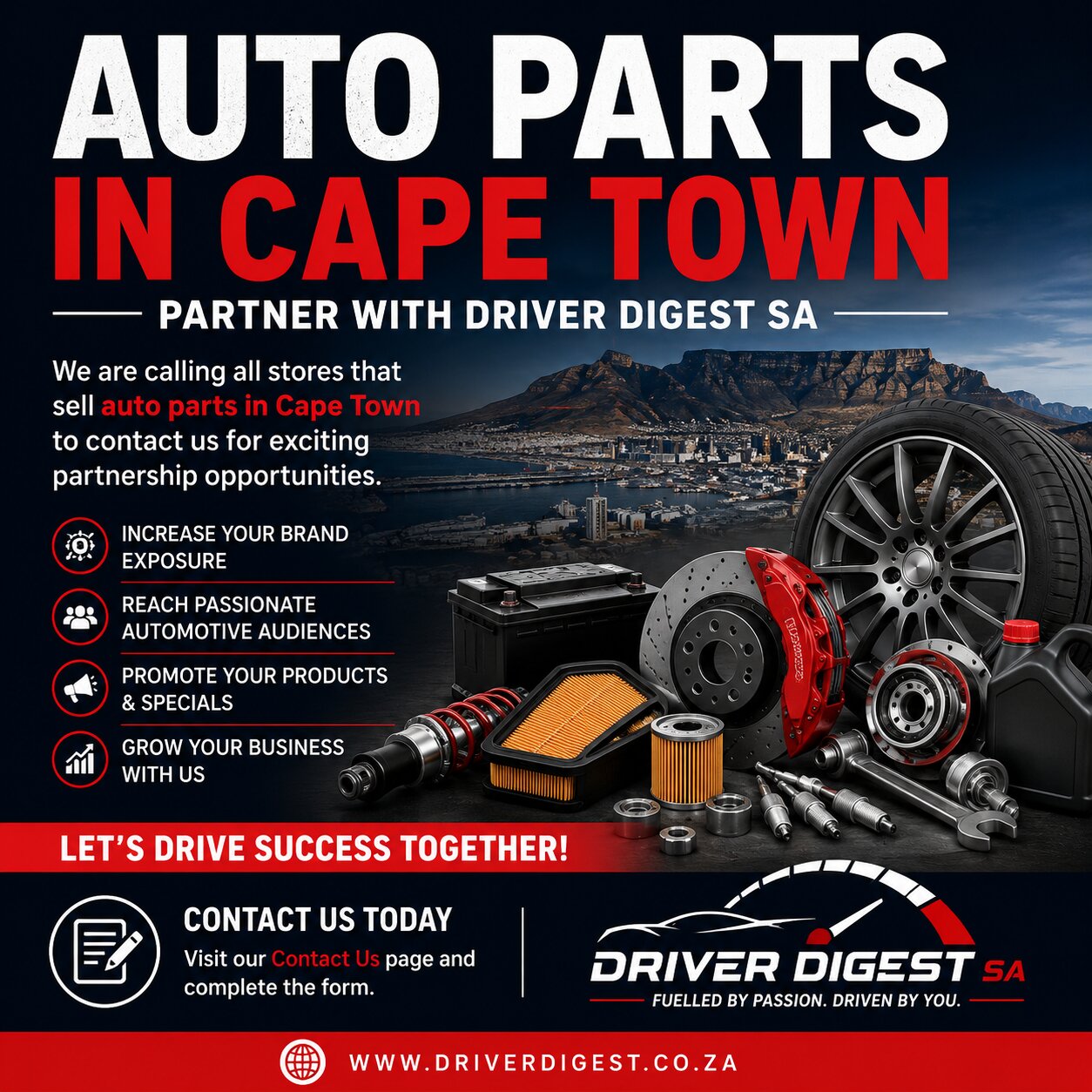 Auto parts in Cape Town