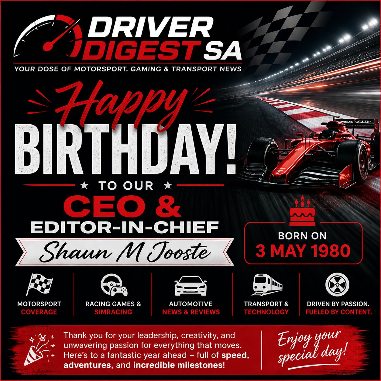 Happy Birthday to Our CEO and Editor-in-Chief