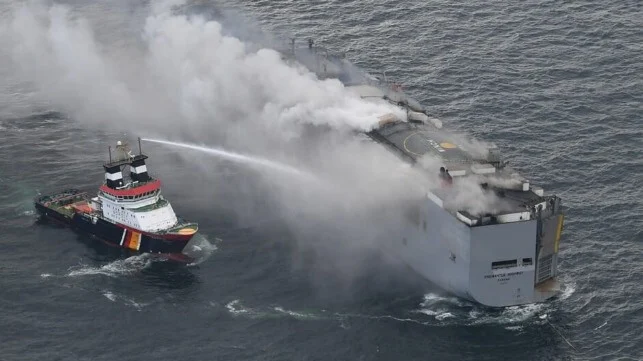 Fire rescue vehicles sea