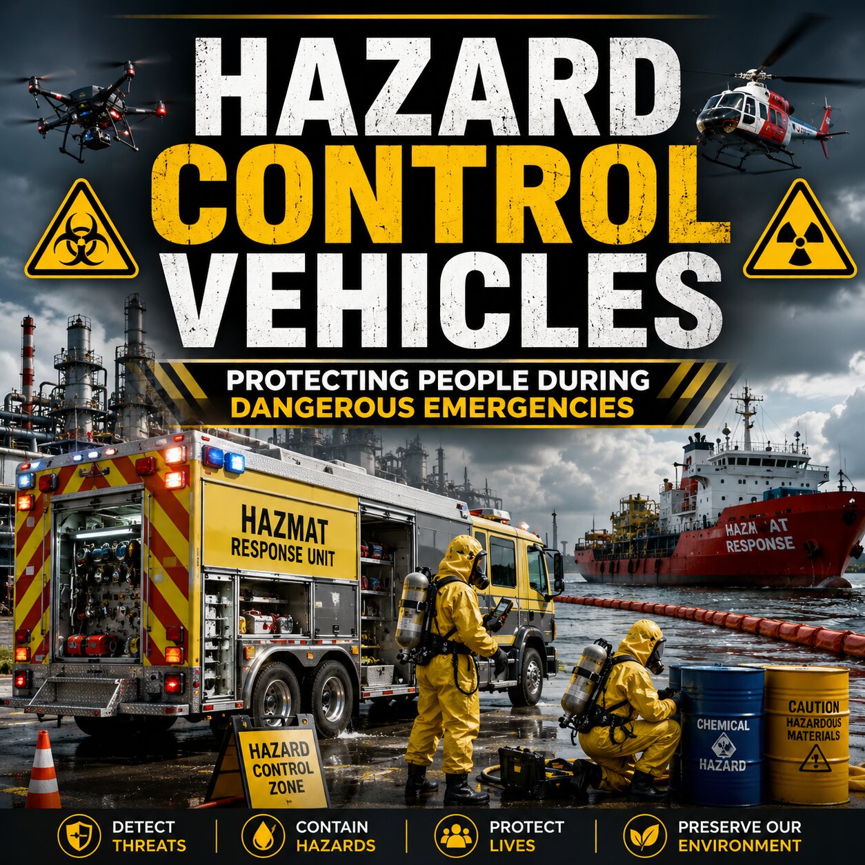 Hazard Control Vehicles