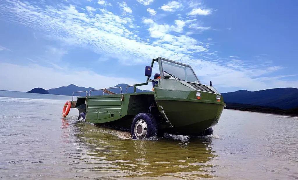 water-based disaster relief vehicles 