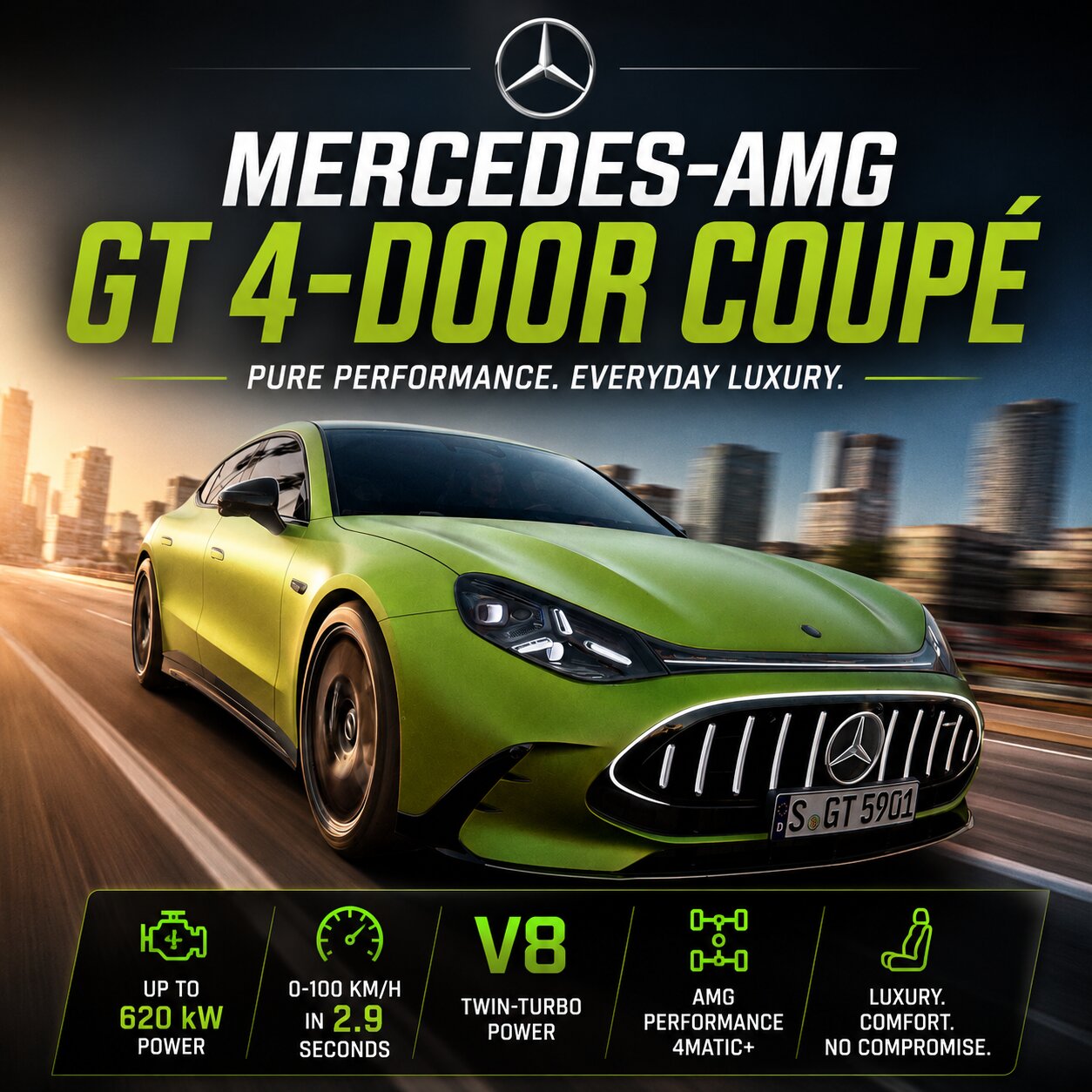 Mercedes-AMG GT 4-Door Coupé