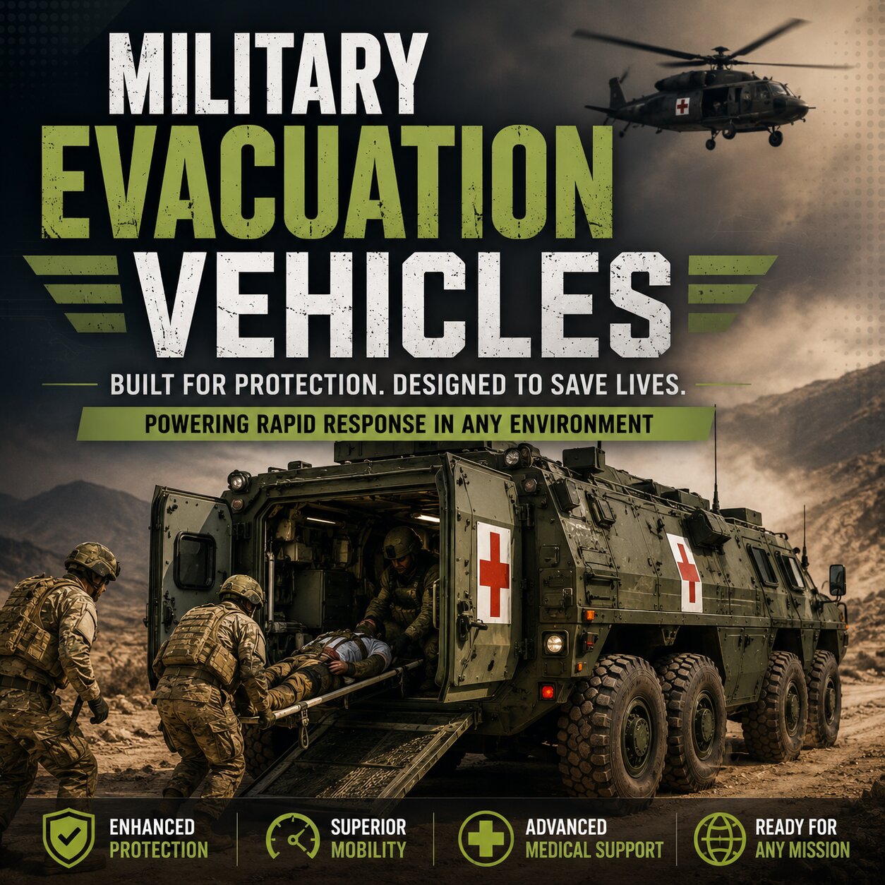Military Evacuation Vehicles And Their Role In Modern Crisis Response