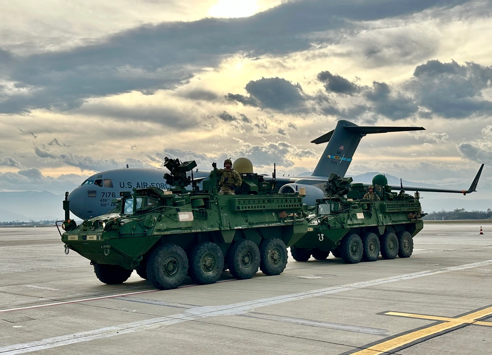 Military communications vehicles