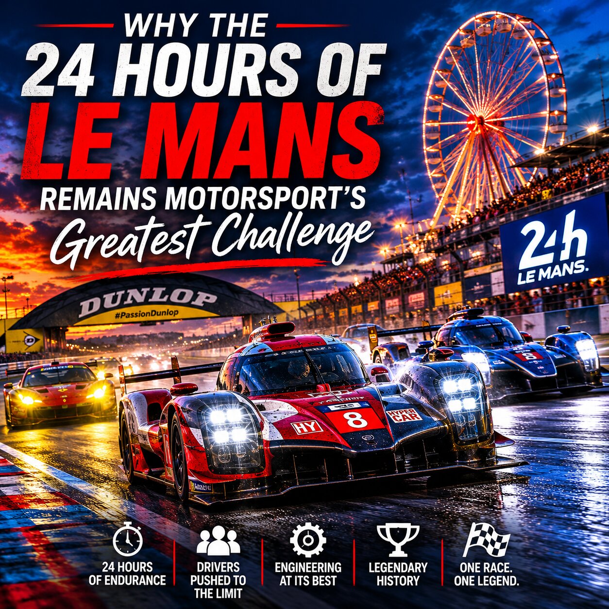 Why the 24 Hours of Le Mans Remains Motorsport's Greatest Challenge