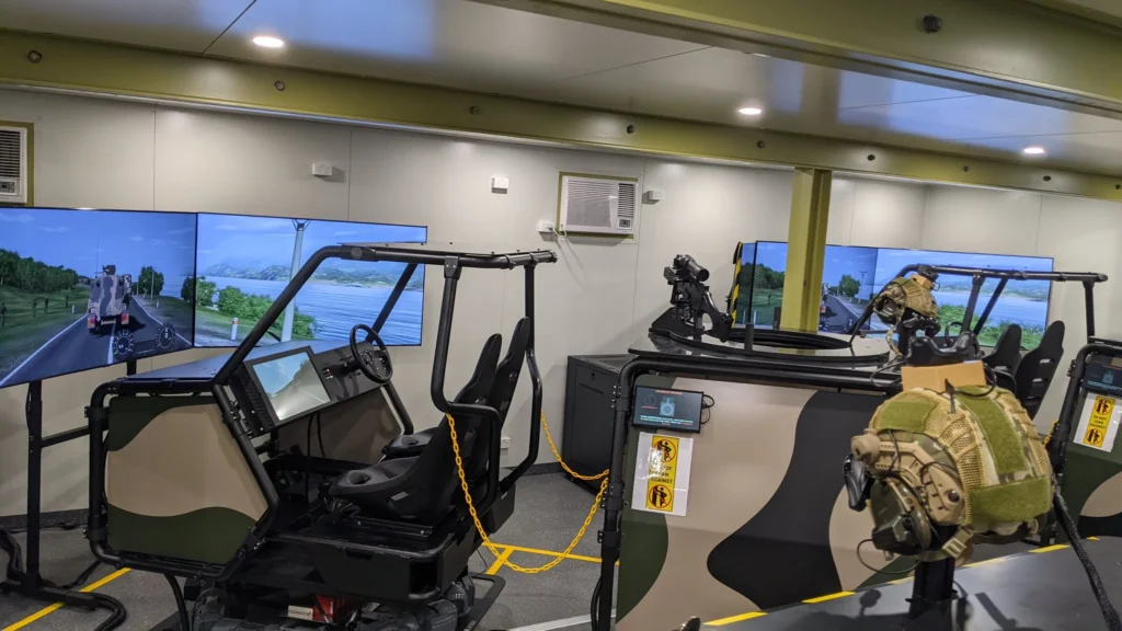 military training simulation vehicles