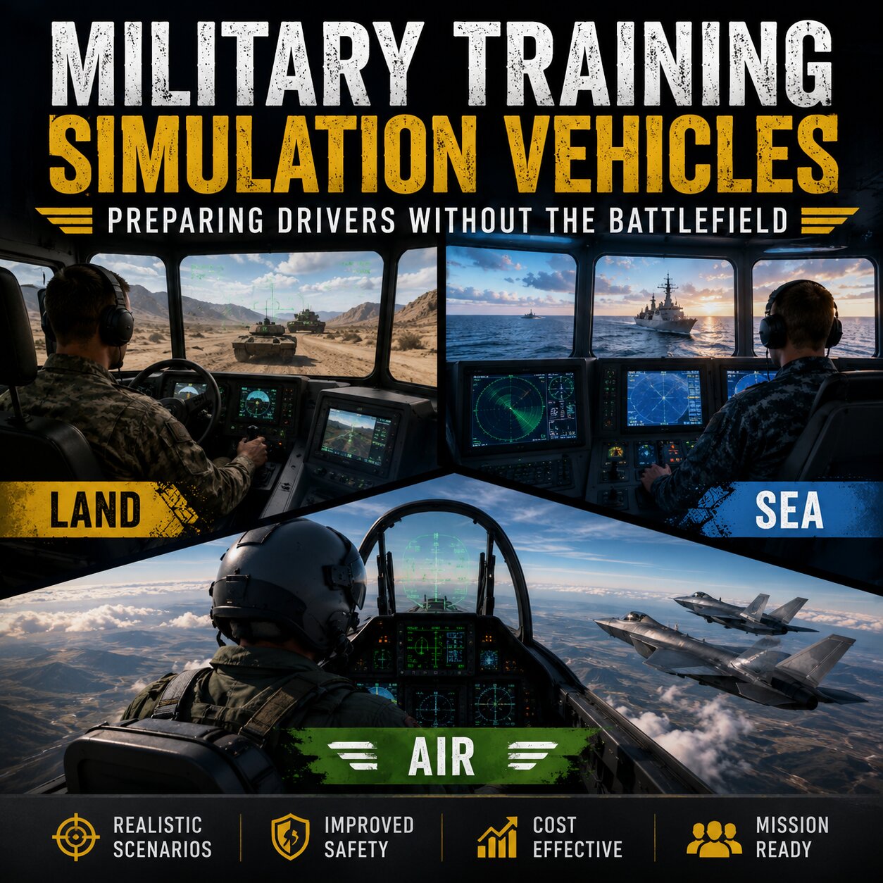 military training simulation vehicles