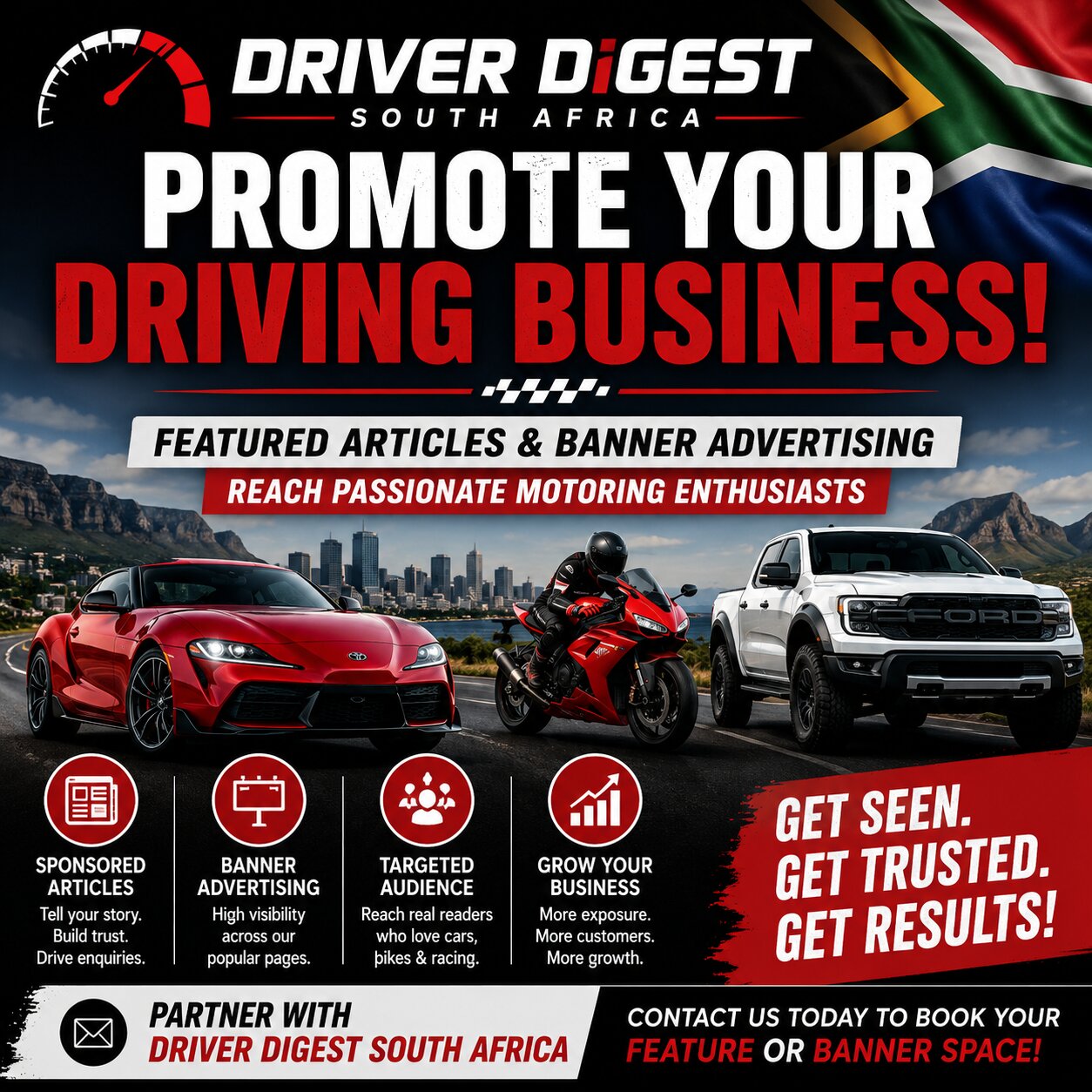 Promote Your Driving Business with Driver Digest South Africa