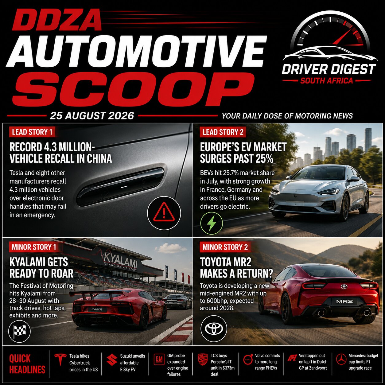 DDZA Automotive Scoop