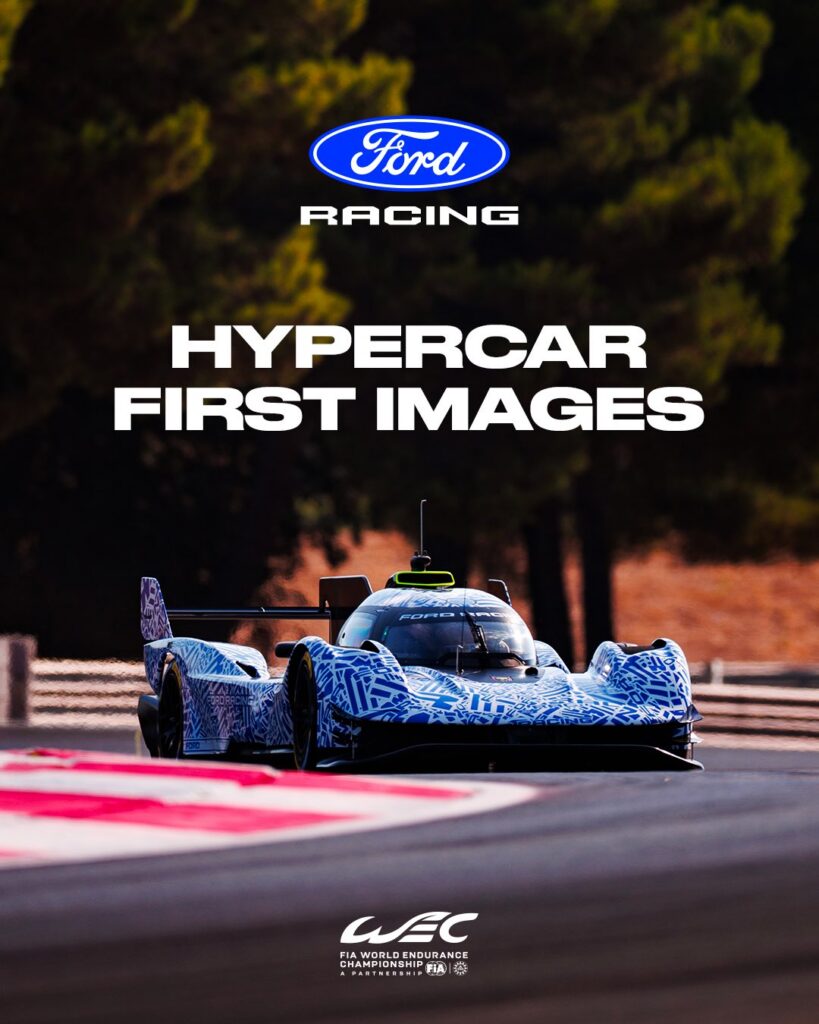 Ford’s 2027 WEC Hypercar Finally Hits the Track